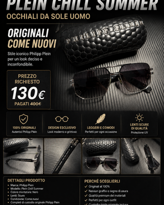 Occhiali da sole Philipp Plein “Plein Chill Summer