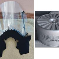 Parabrezza e filtro aria per Superalce o altre mot