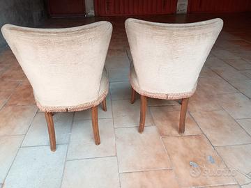 poltroncine in velluto 