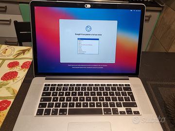 Macbook pro Retina 15, Mid 2014 - Mod. A1398