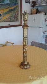 ANTICO CANDELIERE DORATO