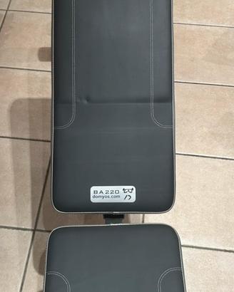 Panca domyos ba 220, elastico x scatti, scaletta