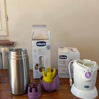 Scaldabiberon Chicco + portabiberon termico