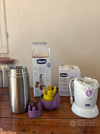 Scaldabiberon Chicco + portabiberon termico