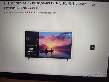 TV Smart Philips 32 inch NUOVO