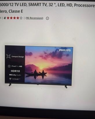 TV Smart Philips 32 inch NUOVO