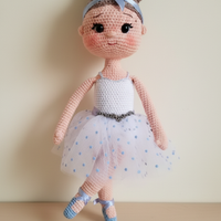 Bambola Ballerina Amigurumi
