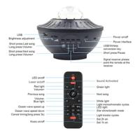 lampada proiettore di stelle musica celo stellato