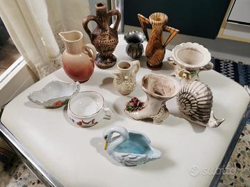 Lotto 17 soprammobili oggetti vintage