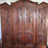 camera da letto completa antica 