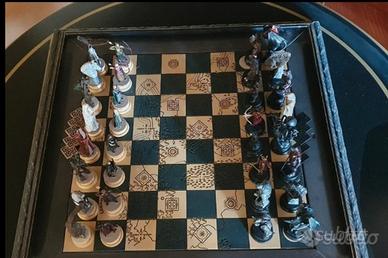Tavolo più scacchiera Signore degli Anelli 
