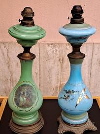 Lumi a petrolio vintage 