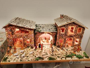 Presepe fatto a mano
