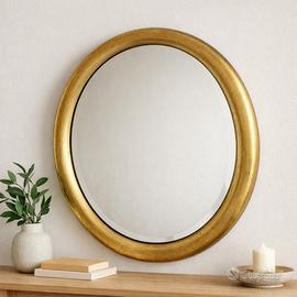 Specchio cornice dorata 55/45