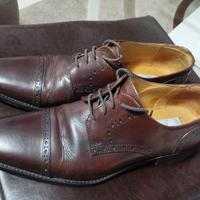 scarpe classiche in cuoio N 44