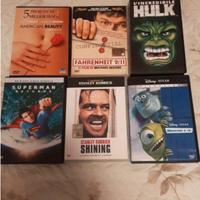 dvd film e videocassetta