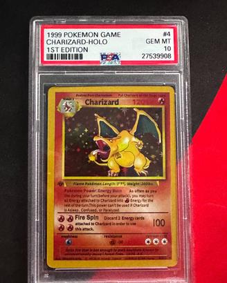 pokemon charizard psa 10