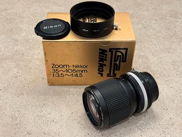 Nikon Nikkor 35-105mm f/3.5-4.5 Ai-S + HK-11