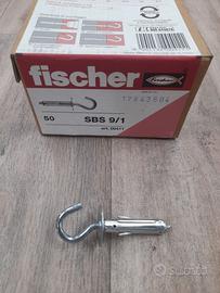 Tassello Fischer SBS 9/1 in acciaio, foro 9 mm