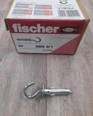 Tassello Fischer SBS 9/1 in acciaio, foro 9 mm