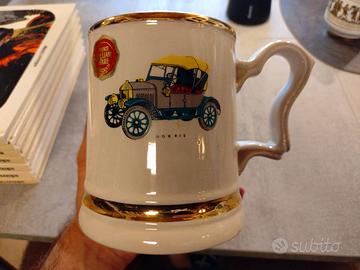 Boccale Birra Ceramica Oro William Morris