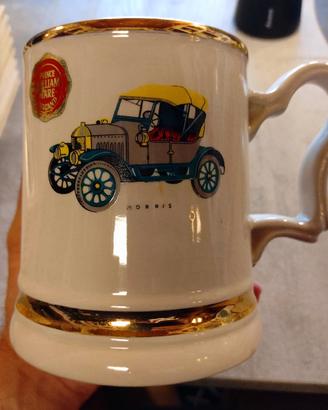 Boccale Birra Ceramica Oro William Morris