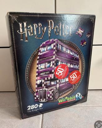 Puzzle 3d wrebbit harry potter nottetempo COMPLETO