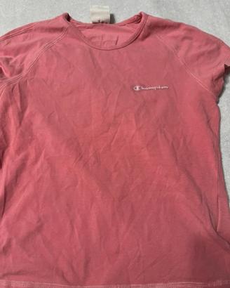 Tshirt champion taglia S colore rosa