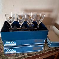 bicchieri da vino in cristallo nuovi n 12