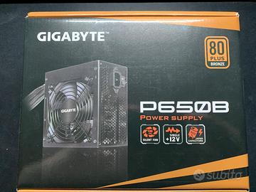 ALIMENTATORE GIGABYTE P650B 650W 80+ BRONZE