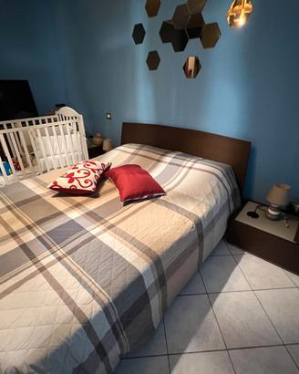 Testata letto matrimoniale + comodini San Giacomo