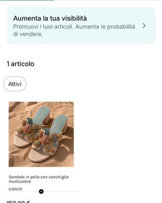 sandali della Paola Fiorenza Capri