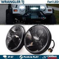 FARI LED 7'' Pollici Per JEEP WRANGLER TJ 6500K