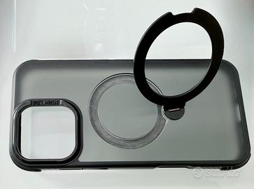 Custodia Stand-Up con Anello per iPhone 16 Pro Max