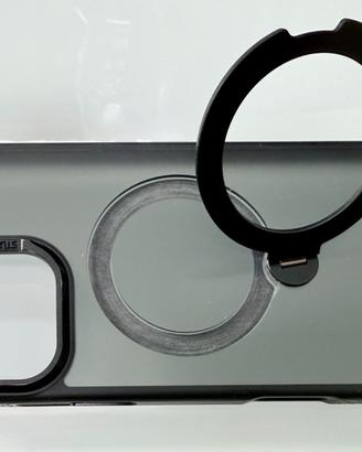 Custodia Stand-Up con Anello per iPhone 16 Pro Max