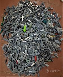 Piombi da pesca usati