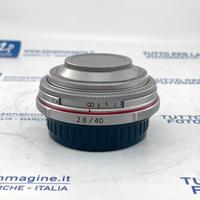 PENTAX HD DA 40mm f2.8 Limited MH-RE + GAR. USATO
