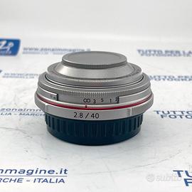 PENTAX HD DA 40mm f2.8 Limited MH-RE + GAR. USATO