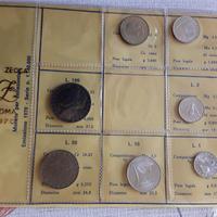 N *10 Divisionali italiane 1970 senza argenti fdc