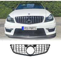 GRIGLIA MERCEDES W204 07-14 LOOK AMG GT NERO CROMA