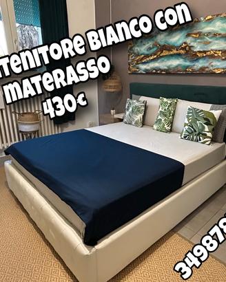Letto contemitore con materasso