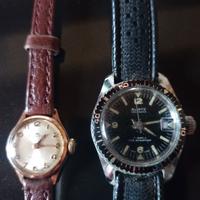 lotto 2 orologi da polso donna