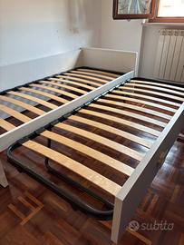 Letto doppio estraibile
