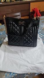 Borsa Pollini a spalla nera