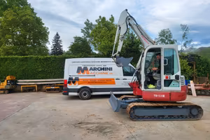 MINIESCAVATORE USATO TAKEUCHI TB153FR GIROSAGOMA 5