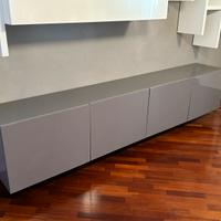 Mobile TV base parete attrezzata MisuraEmme