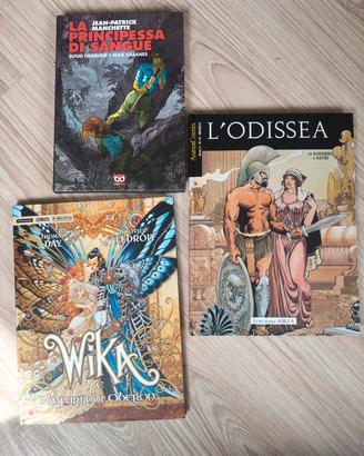 fumetti: l'odissea, wika, la principessa di sangue