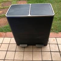 Pattumiera doppia a pedale