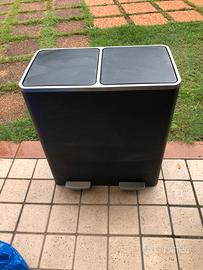 Pattumiera doppia a pedale