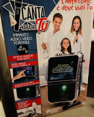 Canta Tu 14" Wi-Fi con DOPPIO MICROFONO+scatola